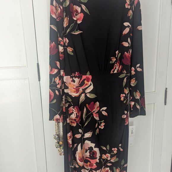 London Times Sheath Dress - Black - Picture 2 of 3